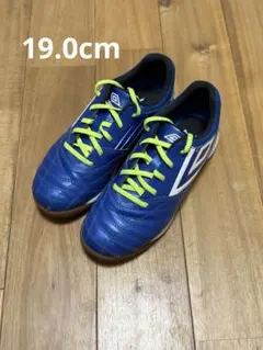 UMBRO フットサルシューズ 青/白 19.0cm