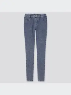 UNIQLOダークブルースキニーデニム ハイウエスト