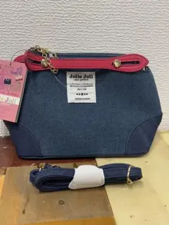 完全売り切り！ ジョリージョリ おしゃれ ミニ2WAYデニムバッグ 新品