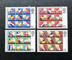 4850 外国切手 イギリス 1990年 デコレーション 勲功章 5種 4850 外国切手 イギリス 1990年 デコレーション 勲功章 5種 イギリス