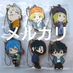 サカモトデイズ　くじ　ラバーストラップ　坂本　シン　神々廻　赤尾晶　真冬　夏生