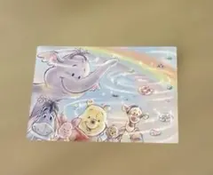 くまのプーさん ポストカード1枚 Disney キャンペーン in ナムコ