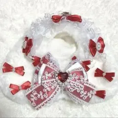 ぬい服 着ぐるみ にじぱぺっと 10cm 11cm 垂れ耳 赤