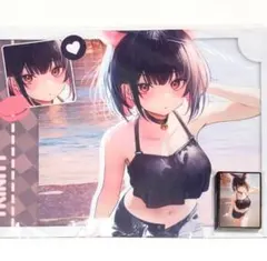JMao カヨコ カズサ ラバーマット ゲームマット c108 ブルーアーカイブ