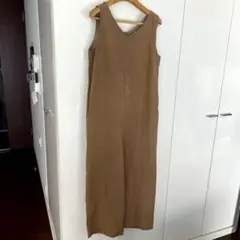 【美品】アーバンリサーチdoorsオールインワンサロペットブラウン