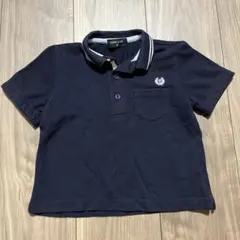 コムサイズム　ポロシャツ　９０　かっこいい　オシャレ　ネイビー