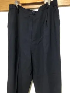 希少 GIVENCHY GLAMOUR ジバンシー ウール ワイドパンツ 黒
