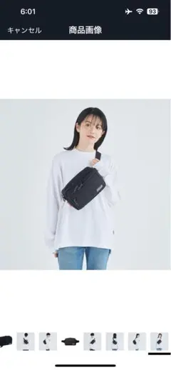 Coleman ウエストバッグ ショルダーバッグ 2WAY 2L