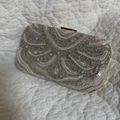 【Pour Vous】スパンコール刺繍2wayバッグ