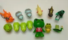 カエルのフィギュアセット 11個　バラ売り可