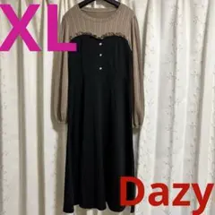 Dazy デイジー XL ワンピース・綺麗め・フェミニン・SHEIN シーイン