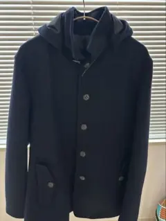 JOURNAL STANDARD フード付きネイビーコート