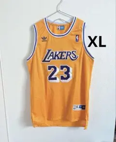 新品未使用 NBA ADIDAS ロサンゼルス レイカーズ シューティングシャツ NBA ロサンゼルス レイカーズ シューティングシャツ サイズL