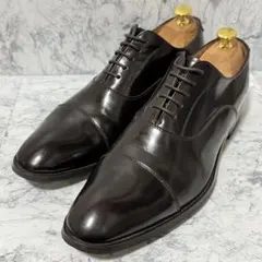 Brioni ブリオーニ セミブローグ・ドレスシューズ ダークブラウン 7.5 