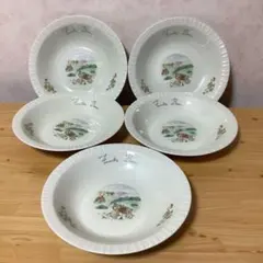 TONO CHINA　 Family Beartプレート皿 5枚セットのサムネイル