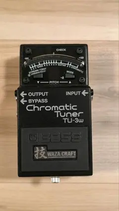 BOSS TU-3W クロマチックチューナー◆中古美品 BOSS（楽器、器材） 《※入荷しました。 在庫あります。》 BOSS