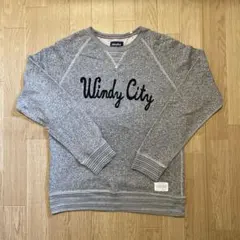 Latestlickグレークルーネックトレーナー