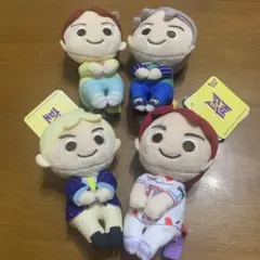 Tiny Tan ちょっこりさん(4セット)ぬいぐるみマスコット