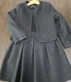 COMME CA フォーマルウエアセットアップ　黒　女の子　120