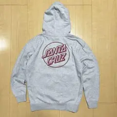 Mサイズ/SANTA CRUZ HOOD サンタクルーズ パーカー グレー