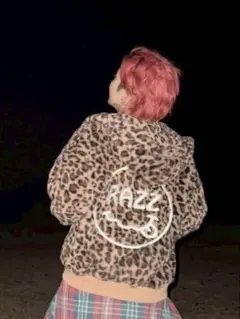 ヒョウ柄 ファージャケット