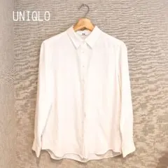 ユニクロ レーヨンブラウス М 白