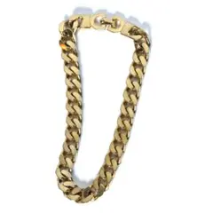 Christian Dior ディオール チェーンブレスレット ゴールド 喜平