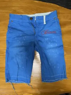 バナナセブン　ハーフパンツ　デニム生地のサムネイル