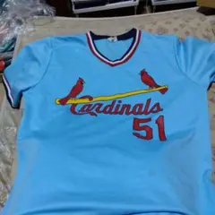 ヴィンテージCardinals ユニフォーム McGee 51 水色