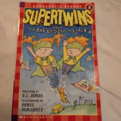SUPERTWINS 英語絵本
