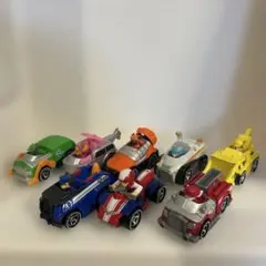 パウ・パトロール ダイキャストビークル 8台セット【送料無料】【匿名配送】