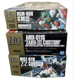 HG ガンプラ 4点セット ZZ アッガイ アッシマー プルツー - メルカリ