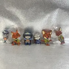ズートピア　フィギュア　セット