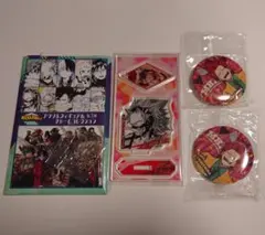 切島鋭児郎 ヒロアカ アクリルフィギュア 缶バッジ