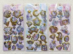 【キラシャカジュエリーシール 3点セット】 ナイトミャウ ミータイムホーミーズ等