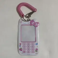 サンリオ ガラケー型パスケース キティ
