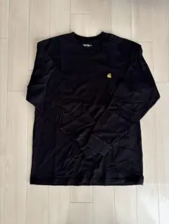Carhartt WIPブラック ロングスリーブ Tシャツ S