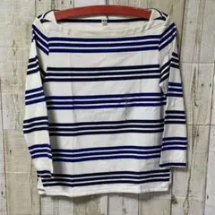 新品　UNIQLO ボートネックT 七分袖　レディース　L
