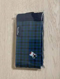 ファミリア　エコバッグ シュパット Sサイズ　青系ファミリアチェック