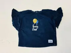 Buddy Lee フリル袖トップス ダークブルー　サイズ95
