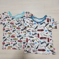 値下げ　トミカ　半袖インナー　100　綿100%