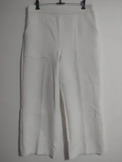 ZARA ホワイトワイドパンツ　M フォロー割り引き有り