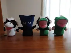 パペットマペット　ぬいぐるみ　４点　まとめ売りのサムネイル