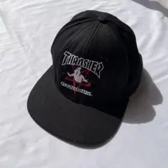 THRASHER MICKEY CAP 黒 キャップ 横山健 スラッシャー - メルカリ