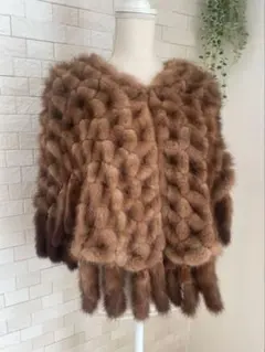 専用　大判　ミンクショール　茶色 楽天市場】サガ ミンク ショールの通販