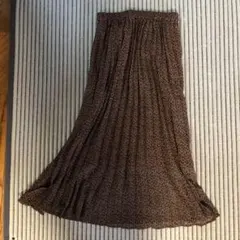 journal standard レオパード柄プリーツスカート