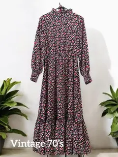 ヴィンテージ ワンピース 長袖