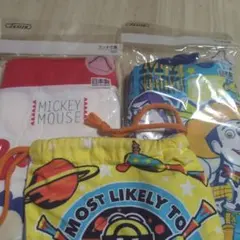 ミッキーマウス・トイストーリー4・ランチバッグセット