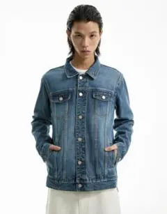 Blue washed denimjacket 2024AW
