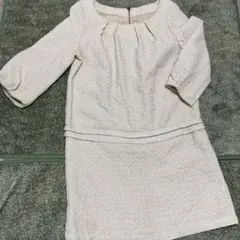 セレモニー　ワンピース　ミニ丈